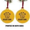 Arkansas at Pine Bluff Golden Lions Aluminum Holiday Christmas Tree Ornament - 2 of 4