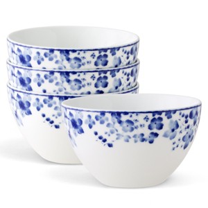 Noritake Bloomington Road Blue Set of 4 Cereal Bowls - 1 of 4