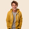 Dalix Astronaut Embroidered Hoodie Fleece Sweatshirt Zip Front Mens - 3 of 4