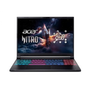 Acer Nitro V 16" WQXGA IPS 180Hz Gaming Notebook AMD Ryzen 7 260 16GB DDR5 RAM 1TB SSD NVIDIA GeForce RTX 5070 Obsidian Black - 1 of 4