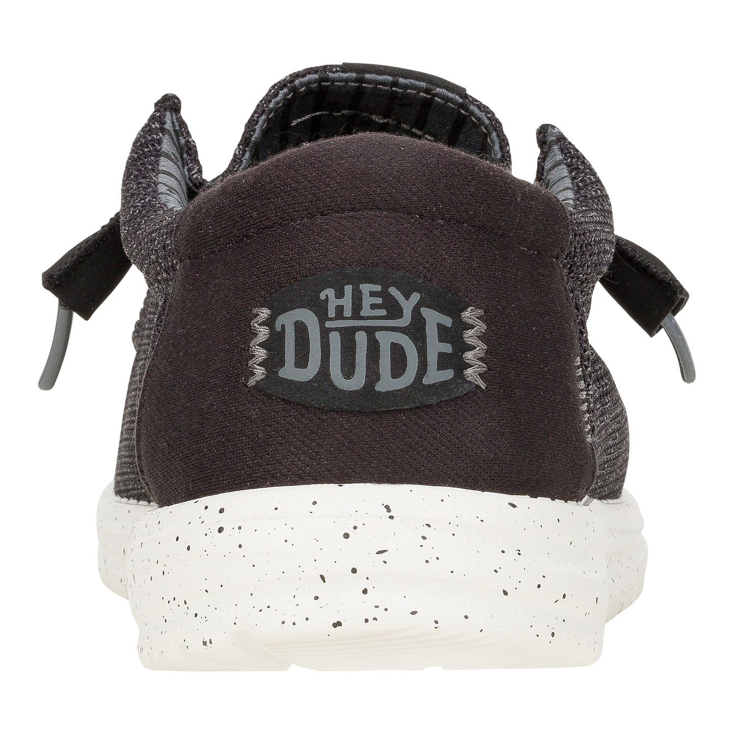 Кроссовки HEYDUDE Men Wally Stretch Sox Wide, цвет: Чёрный — фото 7