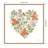 Amanti Art Christmas Forever VII by Lisa Audit Canvas Wall Art Print Framed 22-in. x 22-in. - 4 of 4