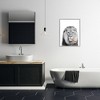 Stupell Industries Lion Brushing Teeth Bathroom, 24" x 30" - 2 of 4
