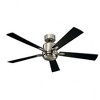 Kichler Lighting Lucian 1 - Light Ceiling Fan in  Polished Nickel - 3 of 4