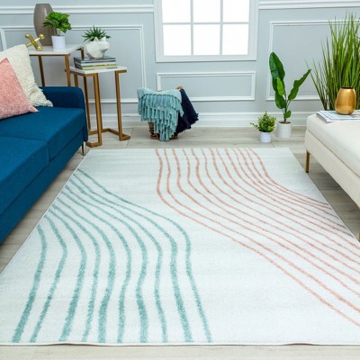 Mason Brooks Azalea AZ40B Contemporary Geometric Area Rug