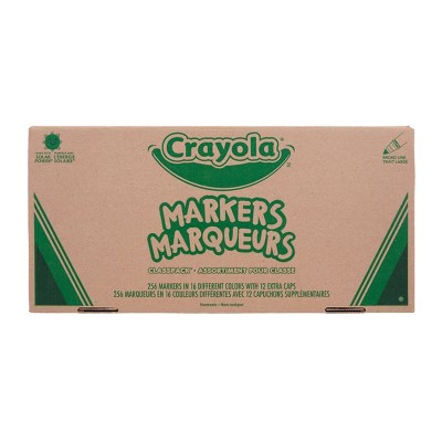 Crayola Broadline Markers 256ct