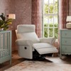 DaVinci Suzy Flex Swivel Recliner with Adjustable Arms & Headrest - 3 of 4