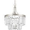 Progress Lighting Glimmer 3-Light Semi-Flush Ceiling Light, Antique Bronze, Prismatic Glass - 3 of 4