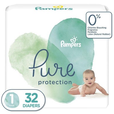 pampers pure diapers target