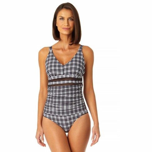 Target black and hot sale white bathing suit