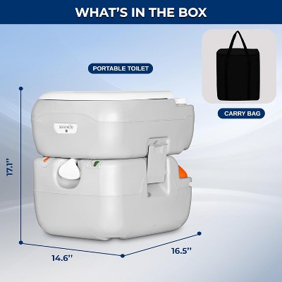 SereneLife RV Toilet - Thumbnail 3