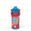 Zak Designs Antimicrobial 14oz Stainless Steel Double Wall Vacuum Beacon Bottle - 2 of 4