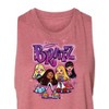 Women's - Bratz - Classic Cartoon Dolls Graphic Racerback Tank - 2 of 3