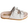 Women's Intertwine Dual Woven Strap Slide - Naughty Monkey - image 2 of 4