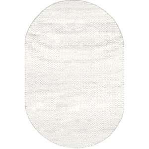 Nuloom Penelope Braided Wool Indoor Area Rug - Off White - 1 of 4
