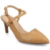 Journee Women's Scipio Medium and Wide Width Pumps - 2 of 4