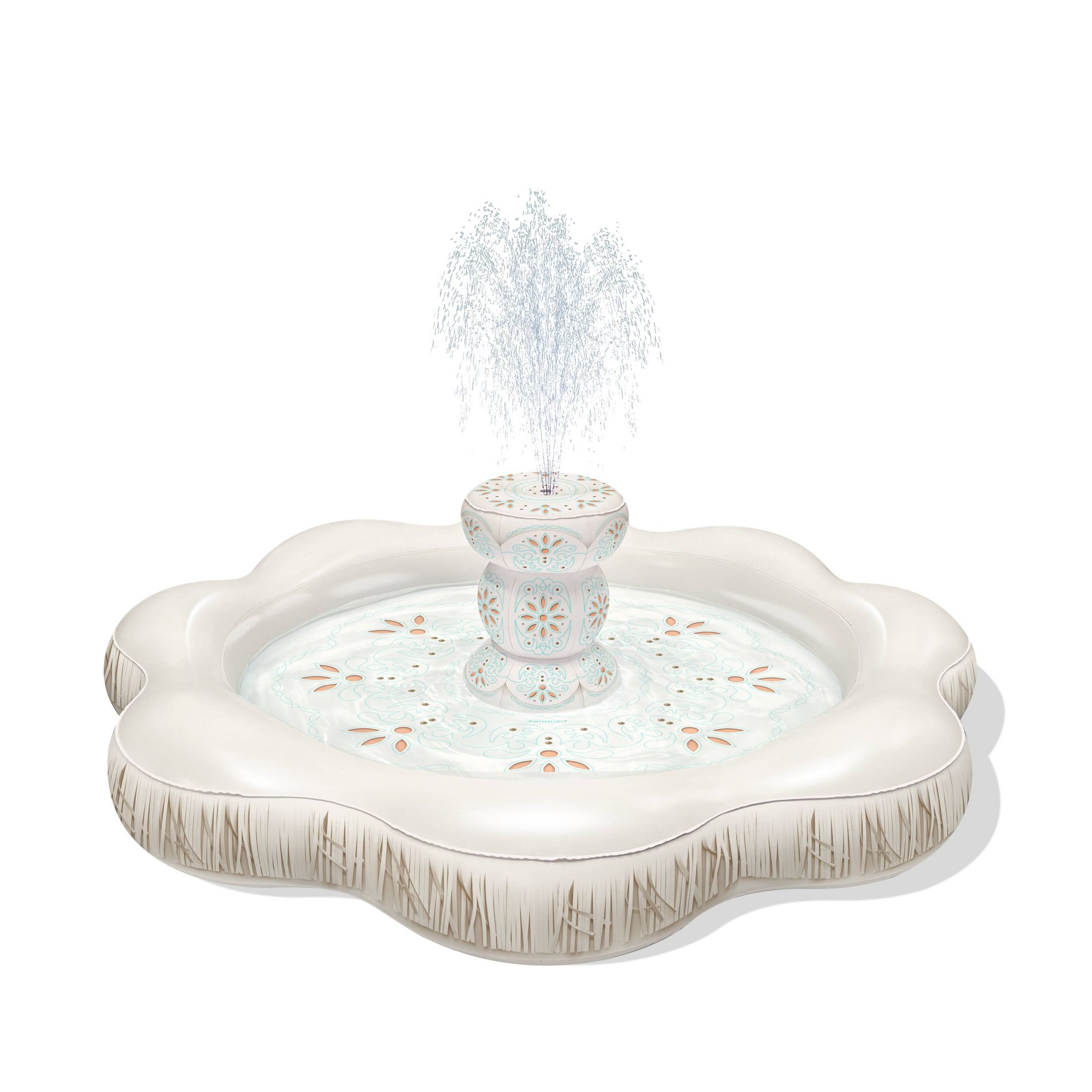 MINNIDIP Fountain Play Sprinkler - Studded & Fringed