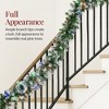 Best Choice Products 9ft Pre-Lit Pre-Decorated Garland w/ PVC Branch Tips, 50 Lights, Pine Cones, Berries - 4 of 4