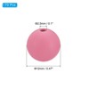 Unique Bargains Smooth Bulk  Silicone Beads for Keychain Bracelets Jewelry Making 70 Pcs - 2 of 4