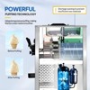 6.6 Gallon 2600W 220V Ice Cream Machine with Wheels - 4 of 4