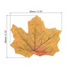 Unique Bargains Wedding Party Thanksgiving Halloween Decoration Fall Artificial Maple Leaves 200 Pcs - 2 of 4