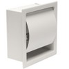 ALFI ABTPC77-W White Matte Stainless Steel Recessed Toilet Paper Holder with Cover - 4 of 4