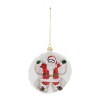Santa Snow Angel Ball Ornament (Set of 6) - 2 of 2