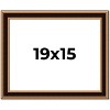 PosterPalooza | Weathered Gold Picture Frame - UV Acrylic, Backing Board, Hanging Hardware Included - 2 of 4
