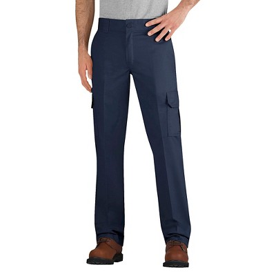 slim fit cargo pants navy blue