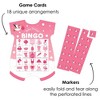 Big Dot of Happiness Girl Special Delivery - Picture Bingo Cards and Markers - It’s A Girl Stork Baby Shower Shaped Bingo Game - Set of 18 - 2 of 4