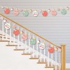Big Dot of Happiness Groovy Christmas - Pastel Holiday Party DIY Decorations - Clothespin Garland Banner - 44 Pieces - 2 of 4
