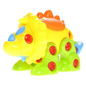 Insten Take Apart Stegosaurus Dinosaur Toy With Lights And Sounds, Stem Toys