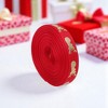 Unique Bargains Gift Wrap Ribbons Polyester Red 179.13"x0.39" 1 Pc - 2 of 4