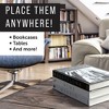 Juvale Set of 3 XL Decorative Blank Book Set - Hardcover Books for Decoration - City Theme - Madrid, Rome, Barcelona - 4 of 4