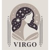 Virgo Zodiac Sign Adult Long Sleeve Hoodie - 2 of 2
