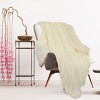 PiccoCasa Luxury Soft Fluffy Shaggy Faux Fur Bed Blanket 1 Pc - 2 of 4