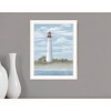 HomeRoots Cape May Light White Framed Print Wall Art - 2 of 4