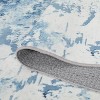 Modern Abstract Area Rug - Stain Resistant, Washable, Non-Shedding, Non-Slip Backing Carpet for Living Room, Bedroom, Dining Room, Office - 4 of 4