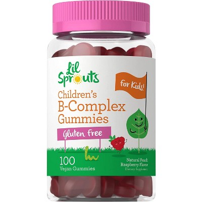 Carlyle Lil Sprouts Kids B Complex | 100 Gummies : Target