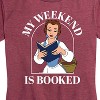 Women's - Disney Princess - Belle My Weekend Is Booked Short Sleeve Graphic T-Shirt - 2 of 4