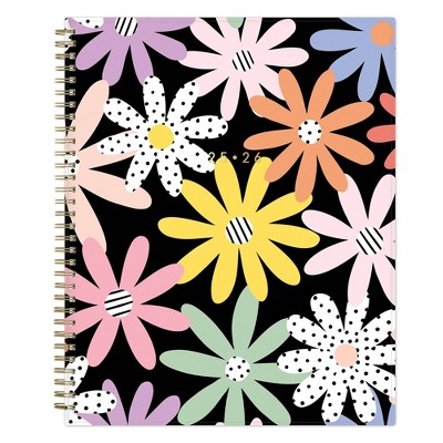 Blue Sky Brook Gossen Planner 8.5"x11" Weekly/Monthly Wirebound (15 Month) Happy Daisies