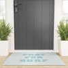 socoart Pray For Surf I 36" x 24" Welcome Mat - Society6 - 2 of 3
