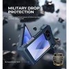 Dexnor for Samsung Galaxy Z Flip 6 Case with Stand & Hinge Protection & Front Screen Protector, Dual-Layer Rugged Bumper Case - 3 of 3
