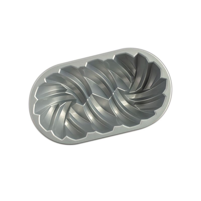 Nordic Ware 75th Anniversary Braided Loaf Pan, 2 of 8