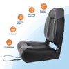 Boat Seats, 2 Pack Folding High Back Boat Seats - Fishing Chairs with Thick Sponge Padding, Stainless Steel Screws for Speedboat Canoe - 4 of 4