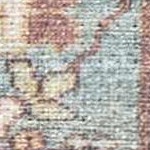 pale blue, teal, cream, dark red, black, orange