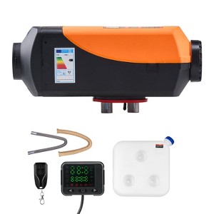 VEVOR Diesel Air Heater, 8 kW DC12-24V, Fast Heating Diesel Parking Heater with Remote Control and Color Digital Display, 10L Fuel Tank,Multicolor - 1 of 4