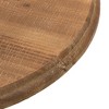 vidaXL End Table Solid Wood Fir 15.7"x25.2" Brown - 4 of 4