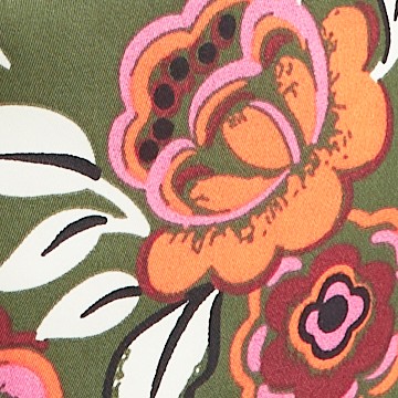 bubbly flowers green