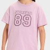 Girls' Short Sleeve Knit Oversized Graphic T-Shirt - Cat & Jack™ - 2 of 4